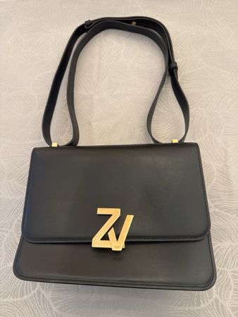 Zadig & Voltaire Tasche Leder Schwarz Damen guter Zustand