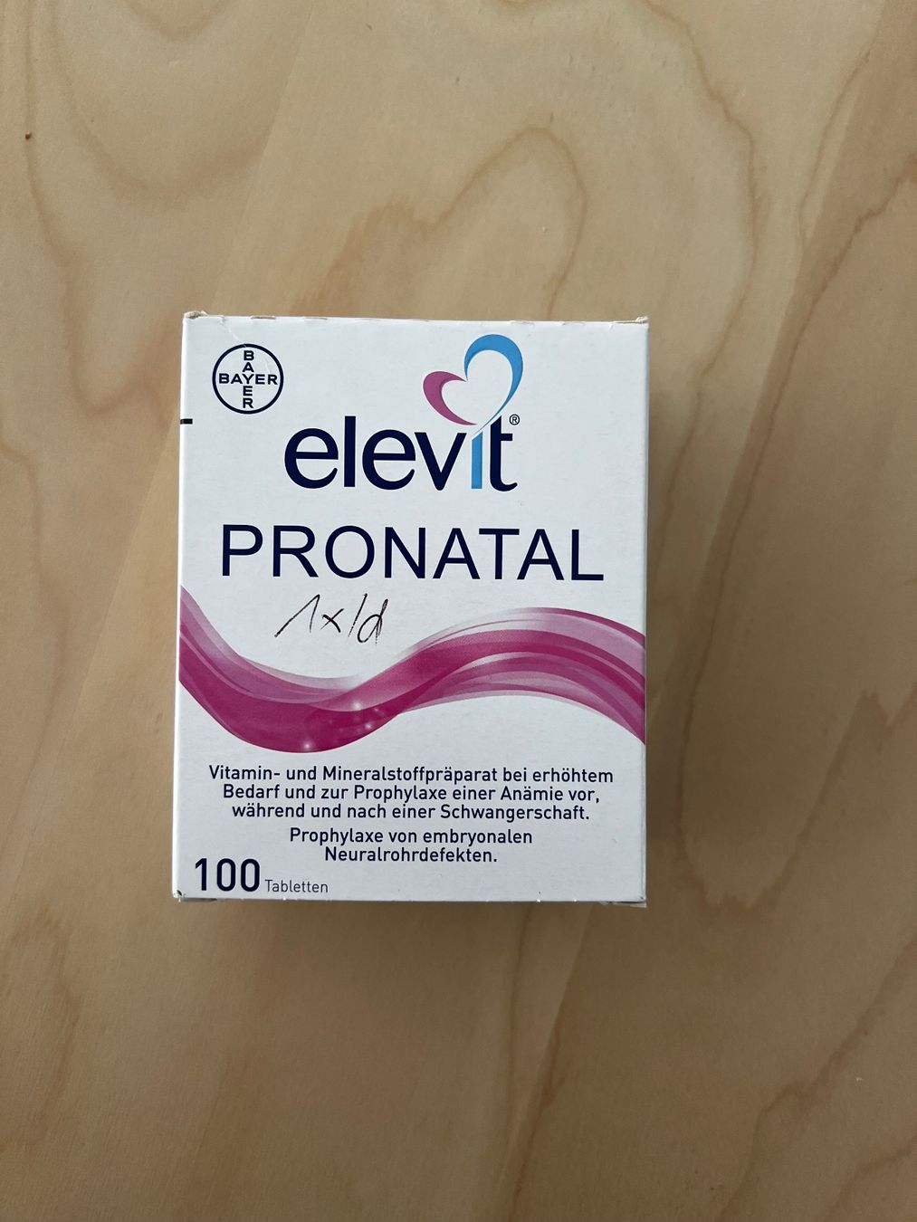 Aliments & Spécialités: Bayer - Elevit Pronatal 100 Tabletten – D'occasion à Lausen par DonAaran