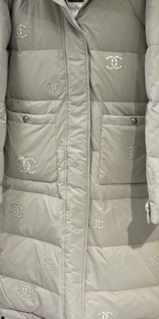 CHANEL COCO Neige Mantel Gr. 38-40