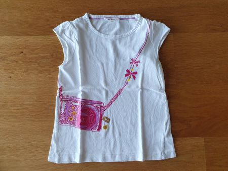 Kidkanaï T-Shirt mit Fotoapparat Gr. 110