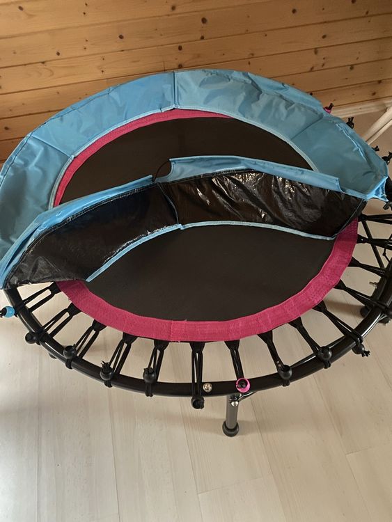 Fitness Trampolin 110 cm neu 4