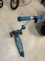Micro Mini Deluxe Trottinett, petrol/blau, 3-Rad, höhenverst