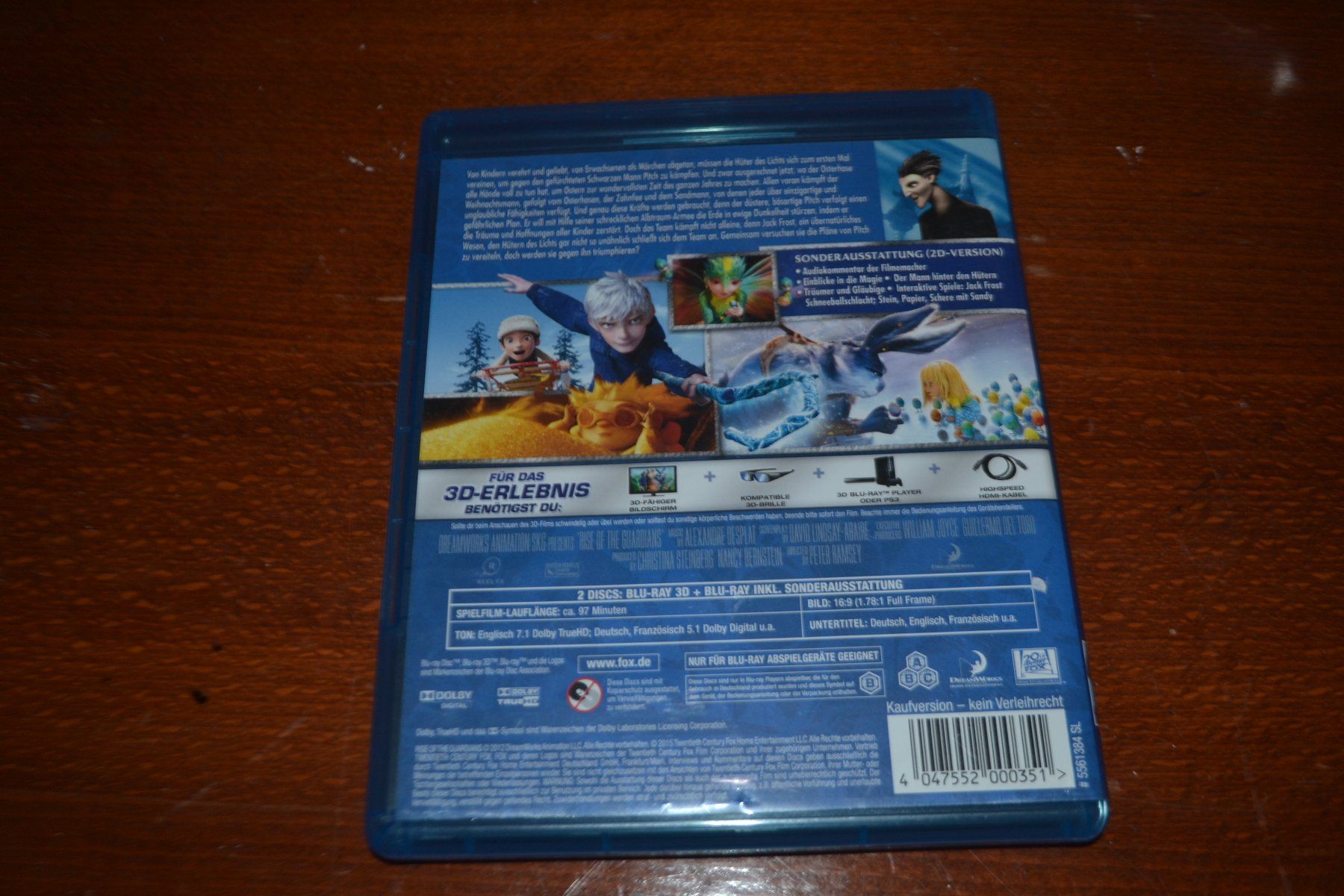 Tutti i DVDs: Die Hütter des Lichts 2D/3D – Usato da Laupen ZH venduto da chefdom 1