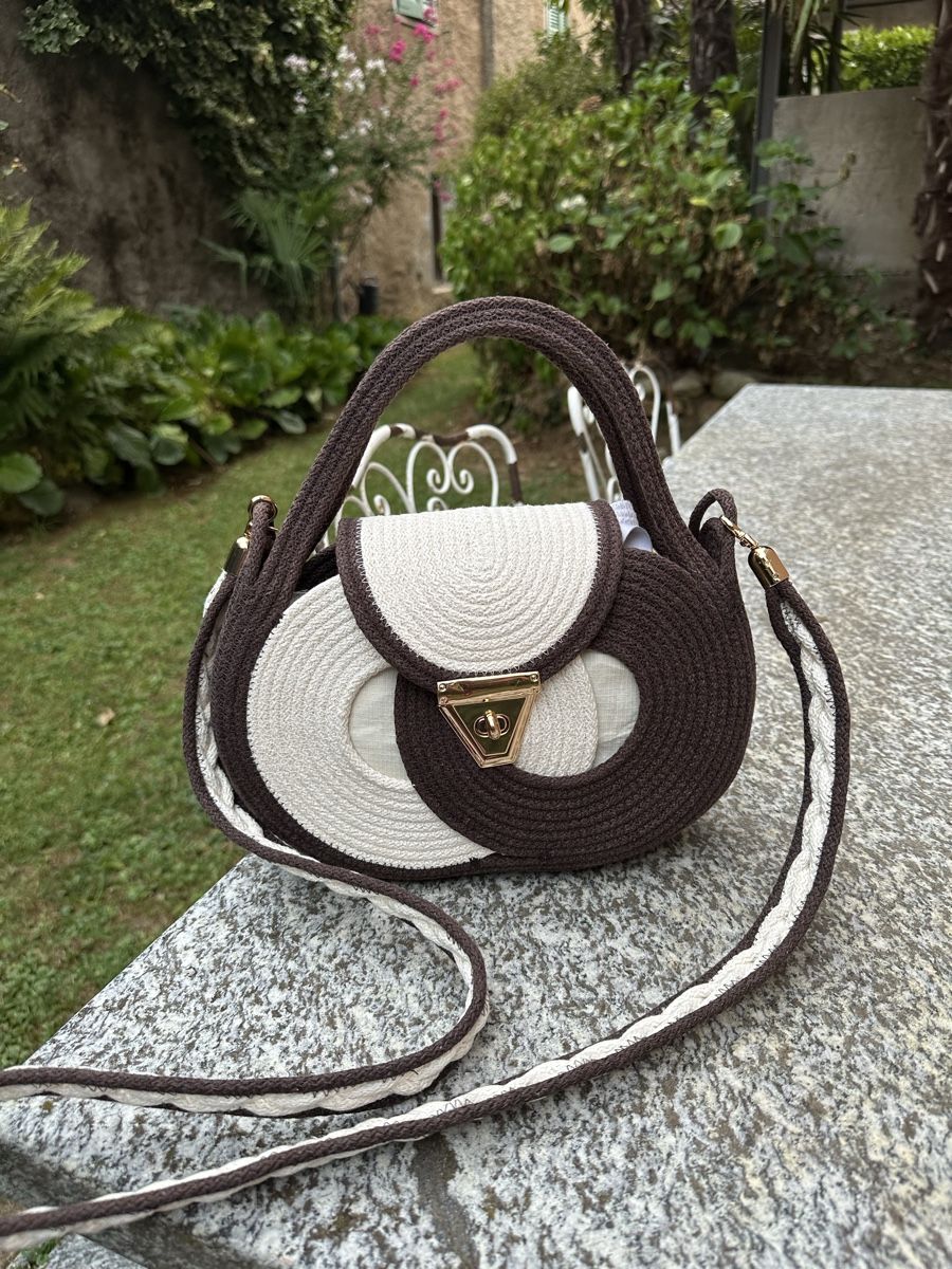 Sacs femmes: Borsa a tracolla, in corda di cottone – Neuf avec emballage d'origine à Lugano par Nicky-made9 2