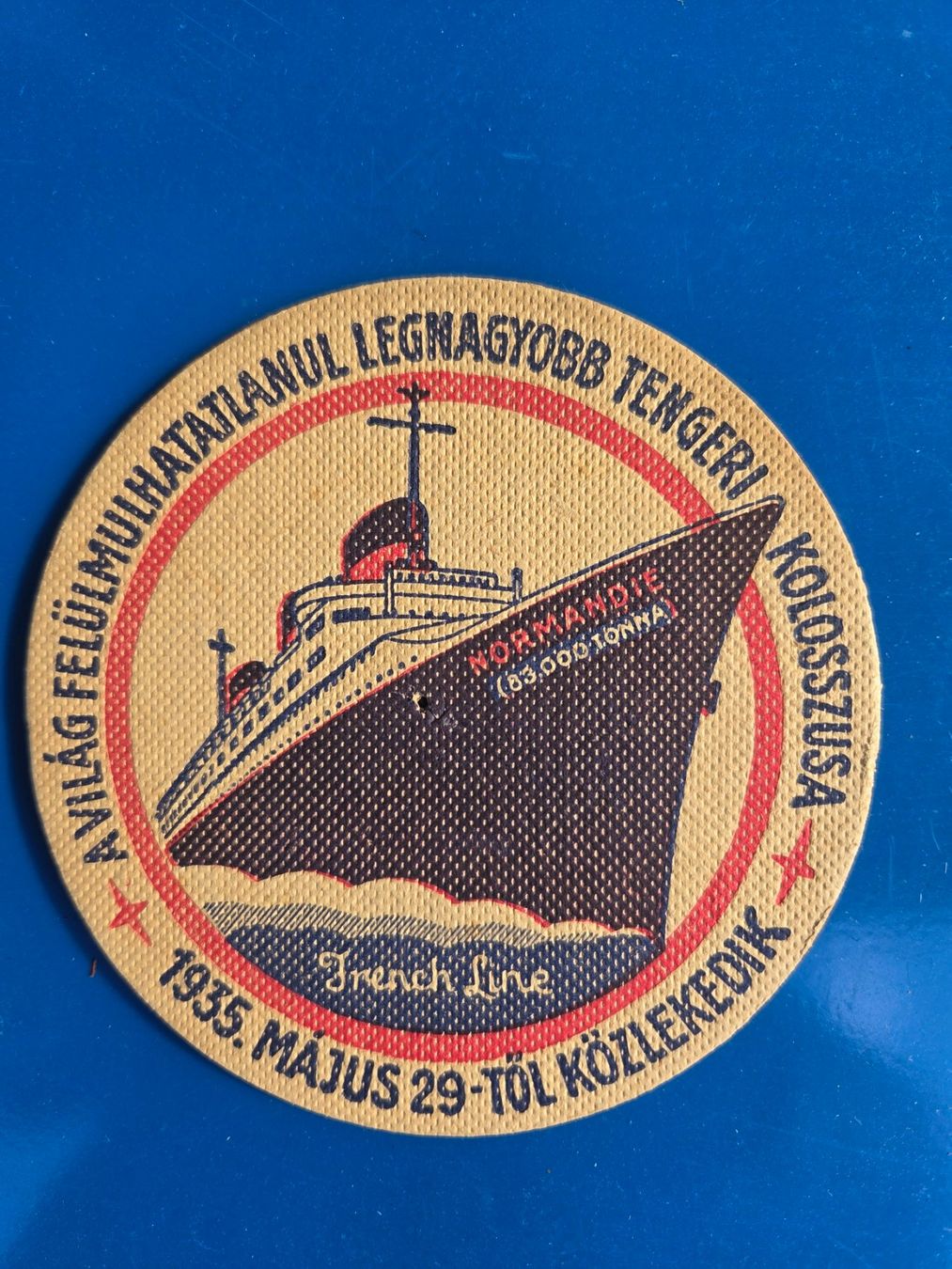 Untersetzer: Bierdeckel 1935 – Gebraucht aus Wittenbach von Bierbis
