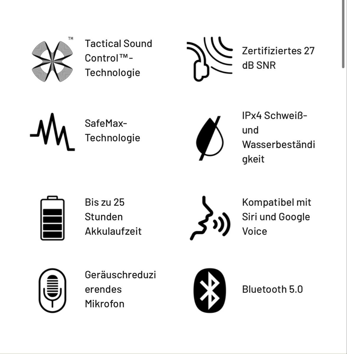 Protezione per viso e udito: Aktiv-Gehörschutz / Pamir mit Bluetooth – Nuovo (secondo la descrizione) da Rüschlikon venduto da YM8803 3