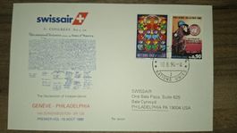 Swissair Geneve - Philadelphia 10.08.1990