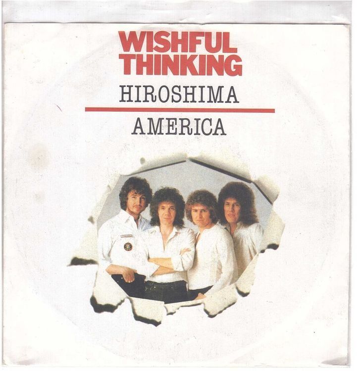 Dischi in vinile: Wishful Thinking  --  Hiroshima  Single7 – Usato da Rheinau venduto da thespecials