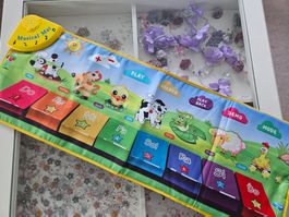Kindermusikmatte mit Tieren