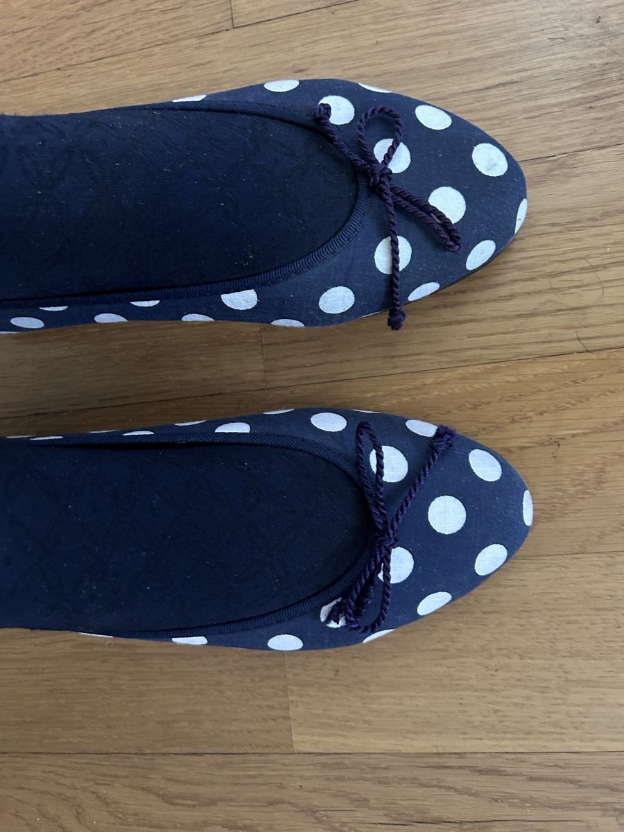 Scarpe da donna: Polka dots ballet flats – Usato da Genève venduto da mar_f82s 1
