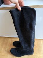 Unützer Stiefel schwarz Wildleder Grösse 37 gebraucht