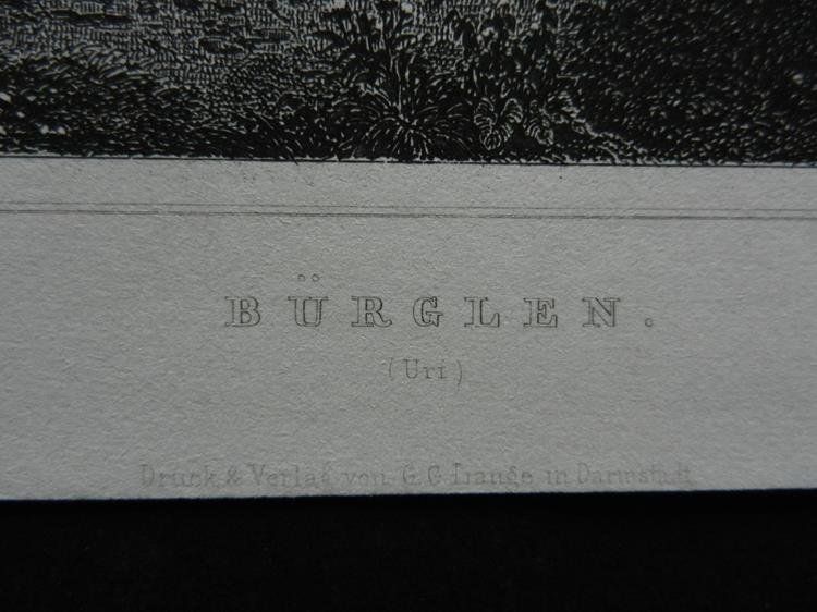 Gravures: Bürglen Uri – D'occasion à Risch par Rischli15 2