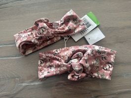 Stirnband Duopack Hust and Claire Blumen neu Grösse 80-92🦉