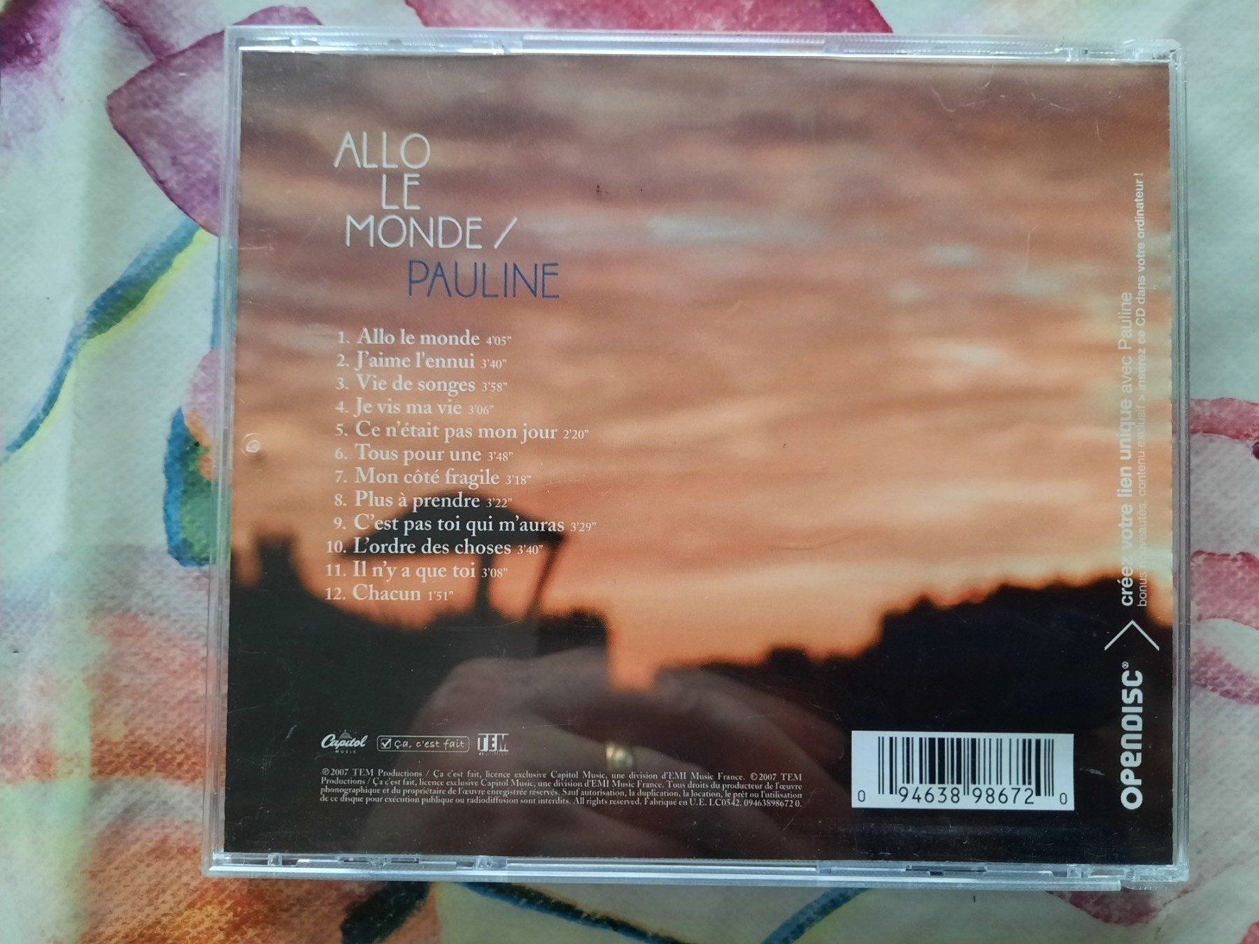 CD: CD Pauline - Allo le monde – Usato da Pully venduto da bro_n52j 1