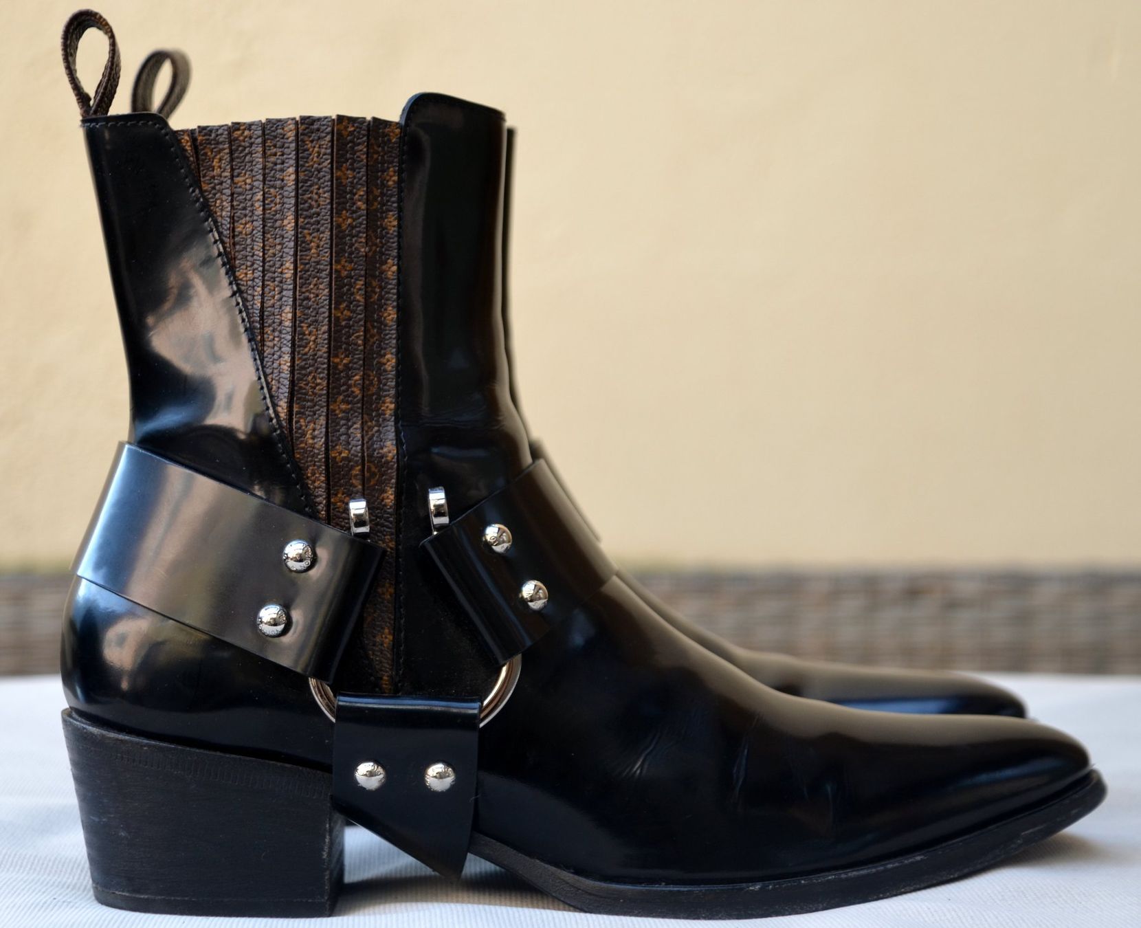 Louis Vuitton Scarpe da uomo: Louis Vuitton Rhapsody  Boots / bottes 38 – Usato da Collonges venduto da Auganien 4