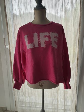 Sweat rose Myastreet taille S-M