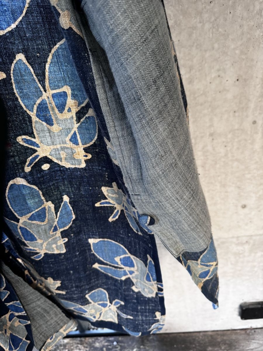 Vestes: Lange Sommerjacke aus Leinen – D'occasion à Zürich par Manubene 6