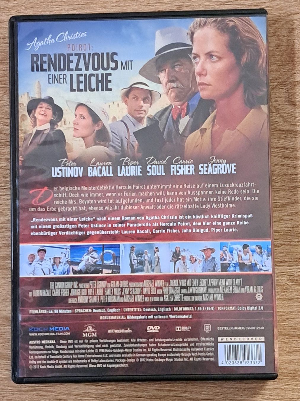 Tutti i DVDs: Agathe Christies Rendezvous mit einer Leiche, Peter Ustinov – Nuovo (secondo la descrizione) da Unterseen venduto da Kanica 1