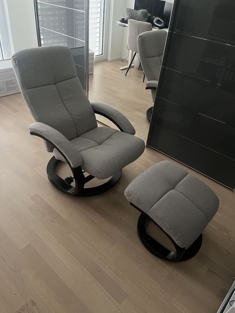 Sessel: Relax Sessel mit Hocker – Neu (gemäss Beschreibung) aus Rheinfelden von ANT1_ 1