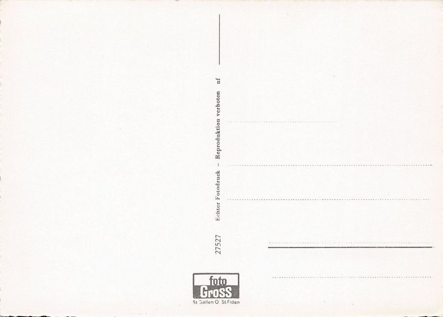 Cartoline postali: Schwellbrunn, Schulhaus, um 1955 – Usato da Frauenfeld venduto da POML 1