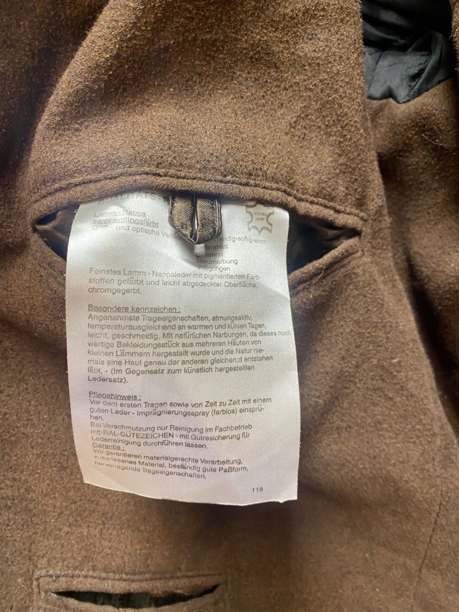 Burberry Jacken: Burberry Lederjacke Echtleder – Gebraucht aus Aarau von Secondfish 6