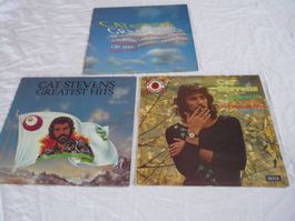 3x Vinyl - Cat Stevens - Pop 80er 90er  Club Sound