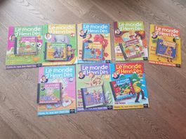 8 CD et livres le monde d'Henri Dès