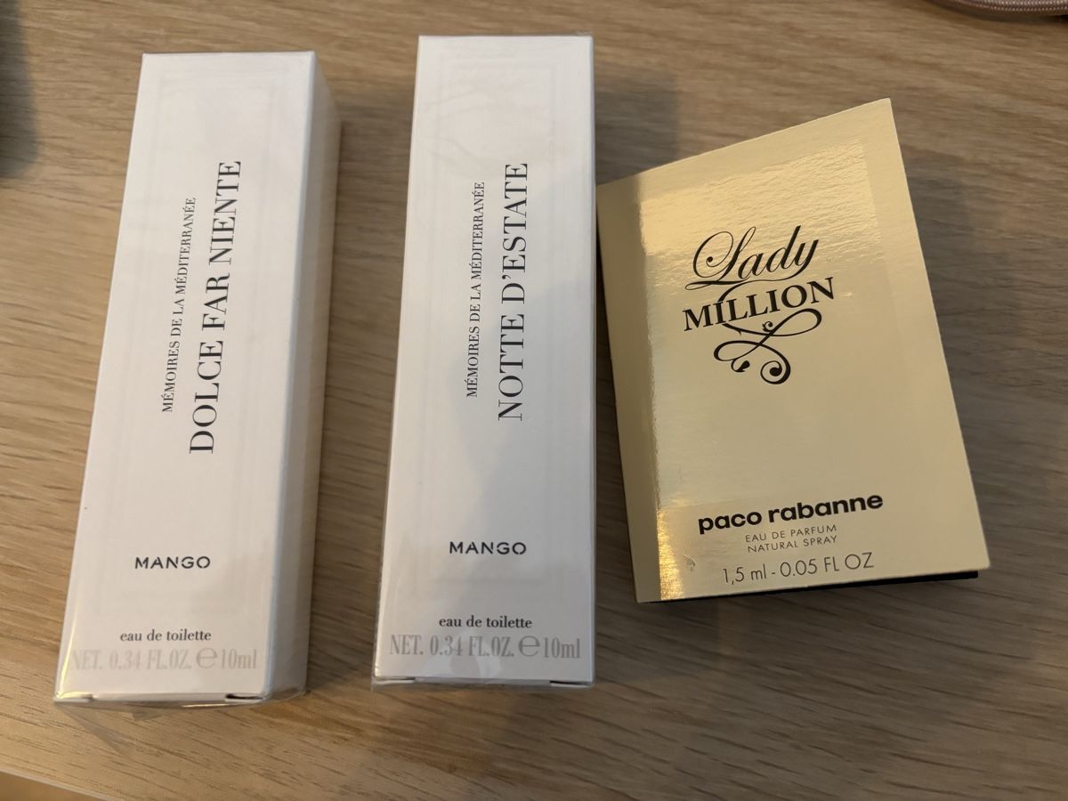 Mango Profumi & Eau de Toilette: Mango Dolce Far Niente & Notte d'Estate + Lady Million – Nuovo e nell'imballaggio originale da Windisch venduto da bymarikaa