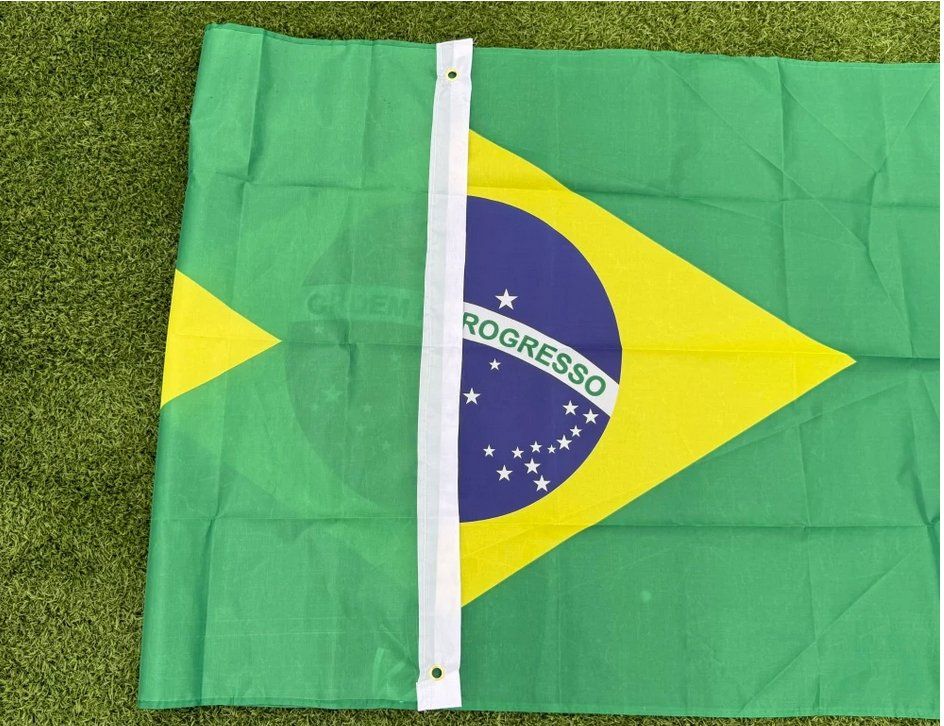Fahnen: 3x Brasilien Flagge - 90x150cm / Drapeau Brésil – Neu und originalverpackt aus Bussigny von NATURALO 3