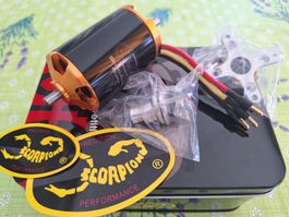 Scorpion SII-3032-990KV Motor neu mit Zubehör