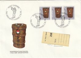 Tag der Briefmarke 1975,  Sarnen, Umschlag portogerecht