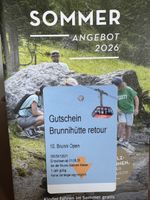 Ticket Engelberg Brunnihütte Retour