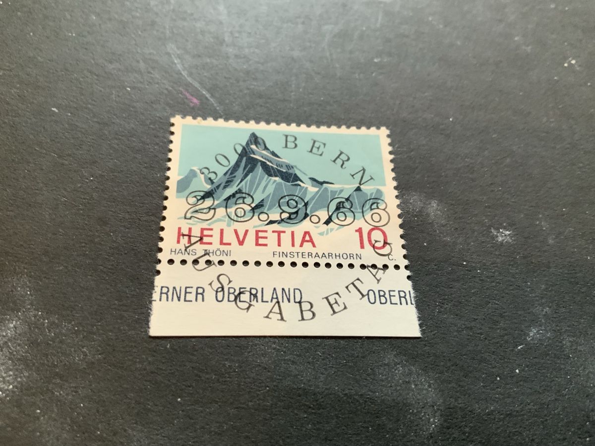 Tutti i francobolli: 1966 SCHWEIZER ALPEN ET VOLL EINWANDFREI – Usato da Beinwil am See venduto da Ricri