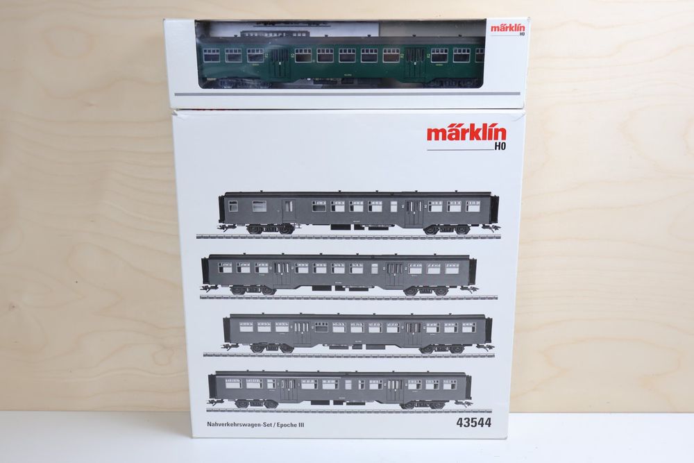 Märklin SNCB Personenwagen Set 43544 H0 - 5-Teilig (Gebraucht) in für ...