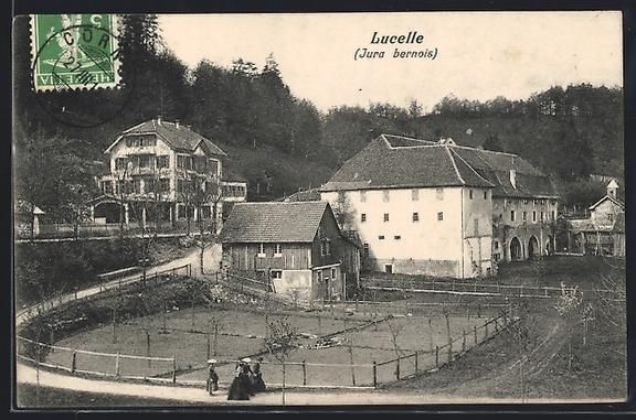 Cartoline postali: AK Lucelle, Jura bernois, 1911 – Usato da Berlin venduto da bartko-reher
