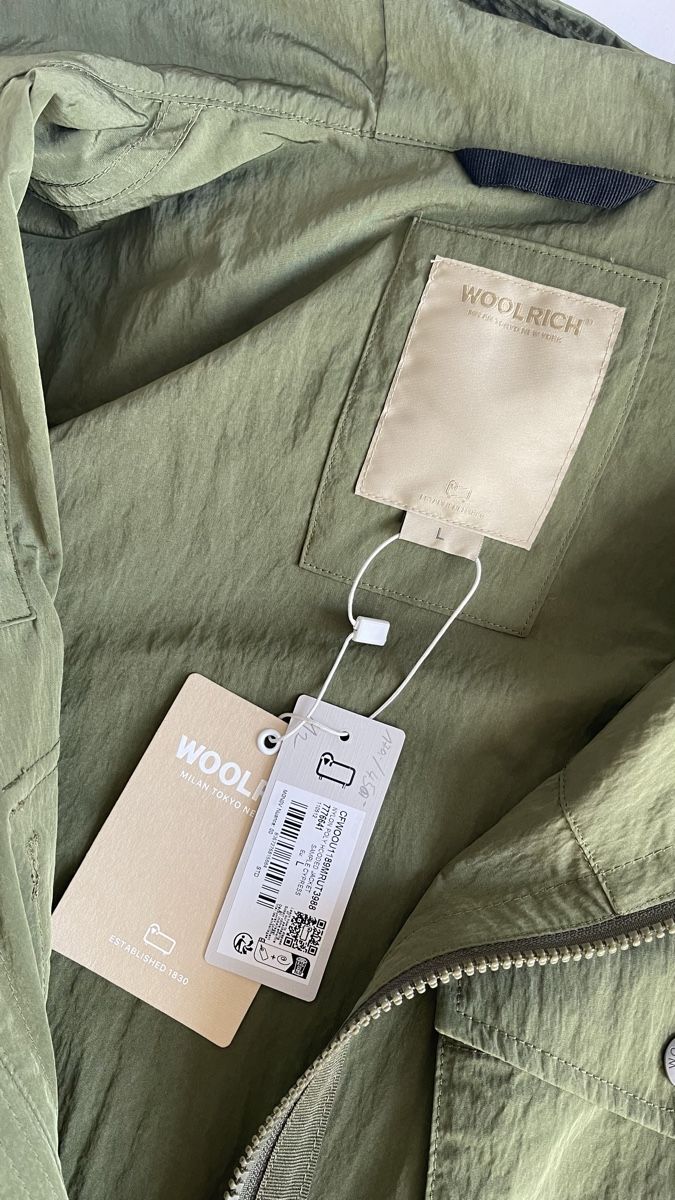 Woolrich Vestes: Woolrich Jacke Khaki Grösse L mit Etikett – Neuf avec emballage d'origine à Riehen par markstre11 3
