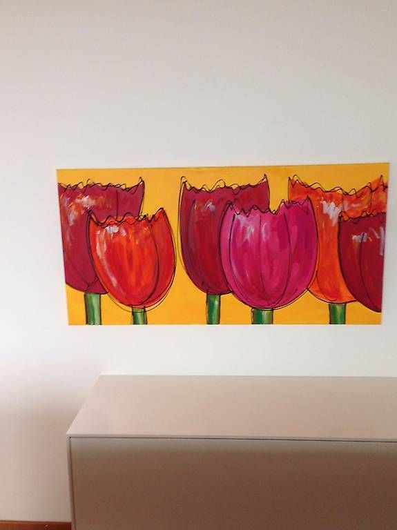Dipinti: Wandbild "Tulpensujet" – Usato da Zug venduto da samba5 1