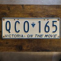 🇦🇺 Australien - Victoria QCQ-165 - Autoschild 