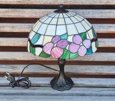 Tischlampe im Tiffany Style romantisches Licht