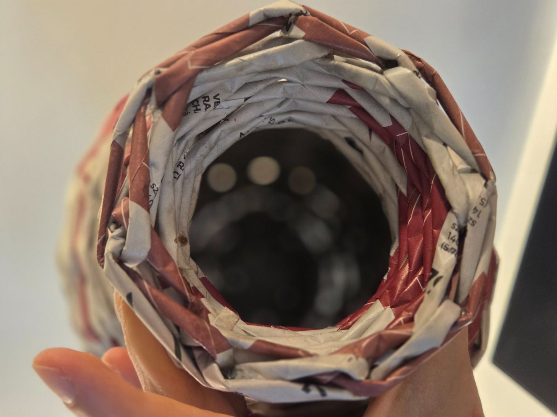 Vase & Récipients: Handgemachte Papiervase – D'occasion à Zürich par Lela-Mirela 2