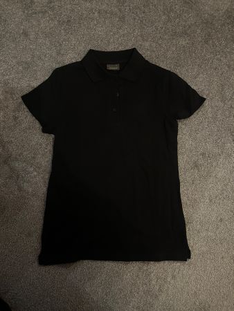 NEU schwarzes Damen Poloshirt, Grösse S