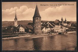 AK Bremgarten, Hexenturm an der Reuss