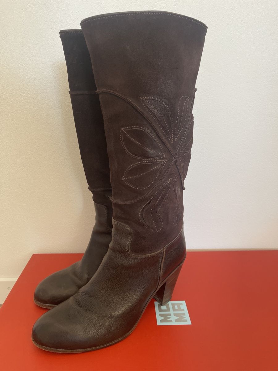 Moma Scarpe da donna: Moma leather boots (size 37) – Usato da Commugny venduto da j1976 1