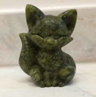 Serpentin Jade Fuchs 116g
