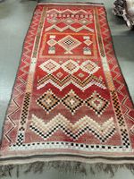 Marokkanischer Berberteppich rot 360 x 166 cm Alt
