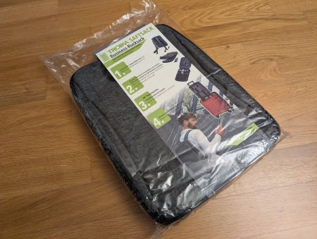 Business backpack TROIKA SAFTSACK RUC70/GY