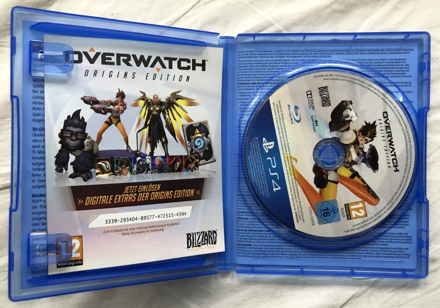 Spiele: PS4 - OVERWATCH [Origins Edition] – Gebraucht aus Schaffhausen von durruti 2