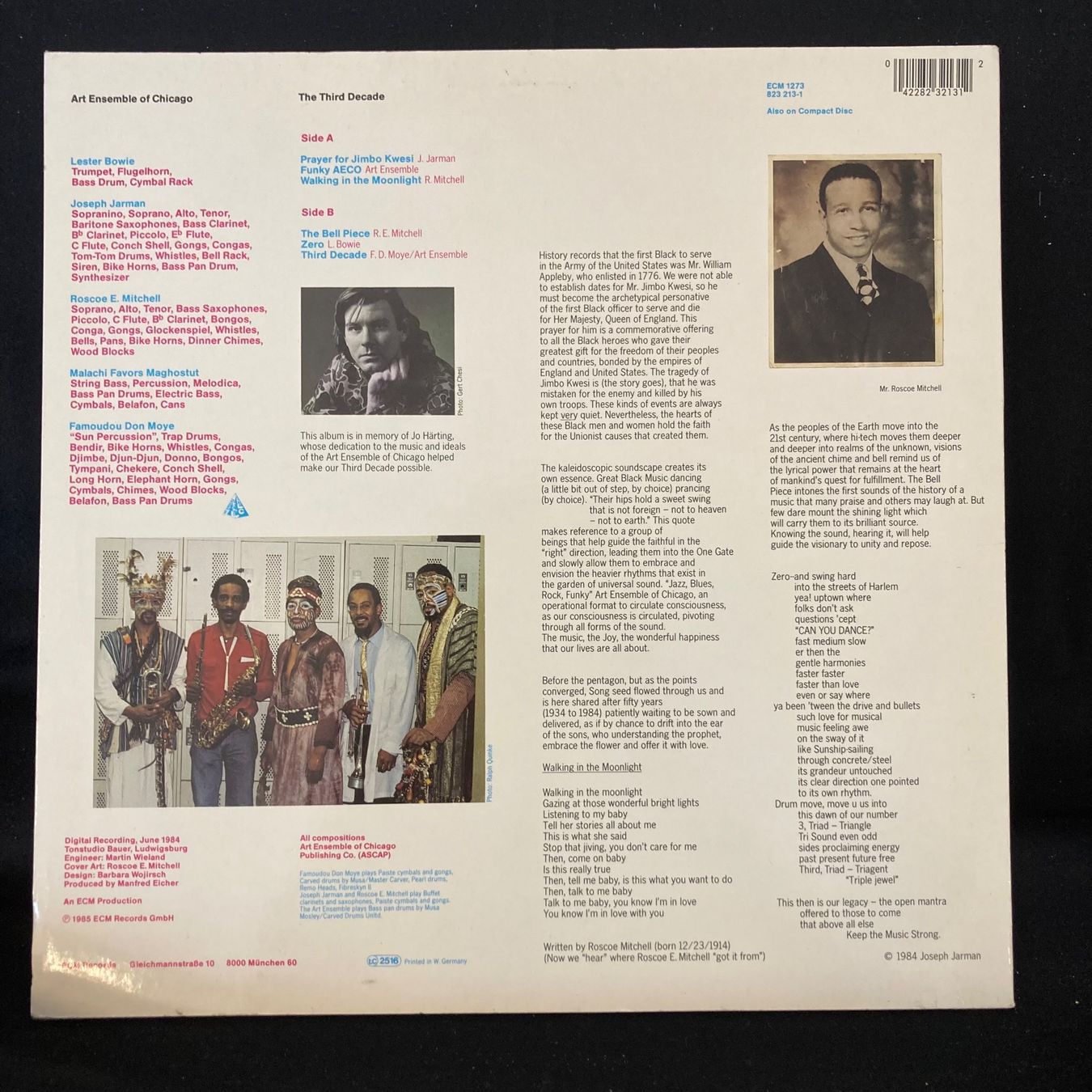 Dischi in vinile: Art Ensemble Of Chicago / The Third Decade – Usato da St.Gallen venduto da Out-take 1