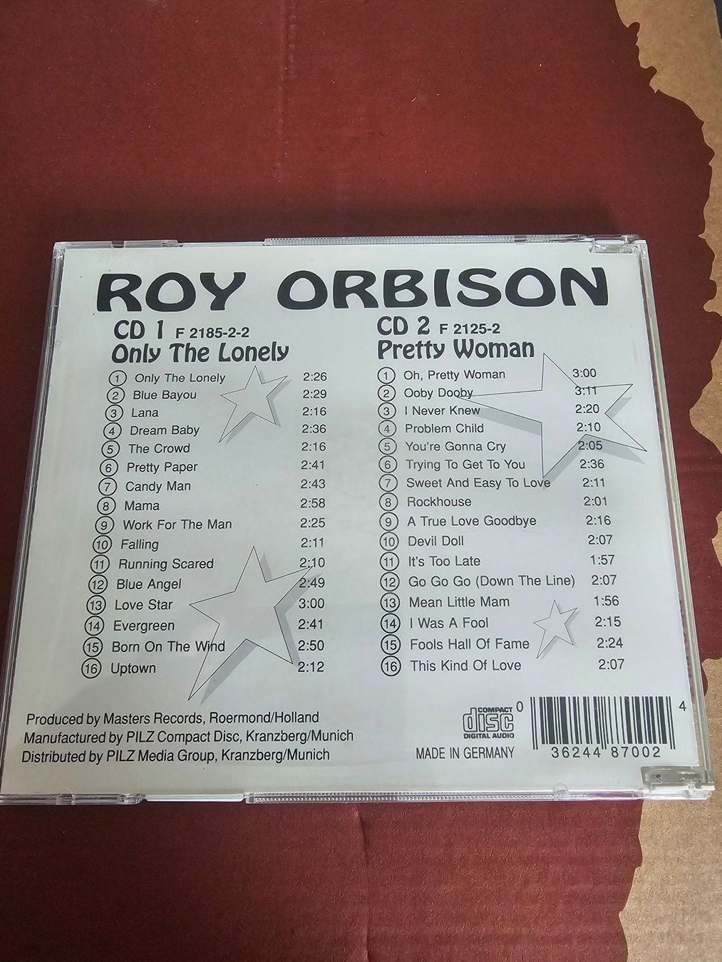 CDs: 2 CD - Roy Orbison – Greatest Hits  – Gebraucht aus Biberist von Foolio0 1