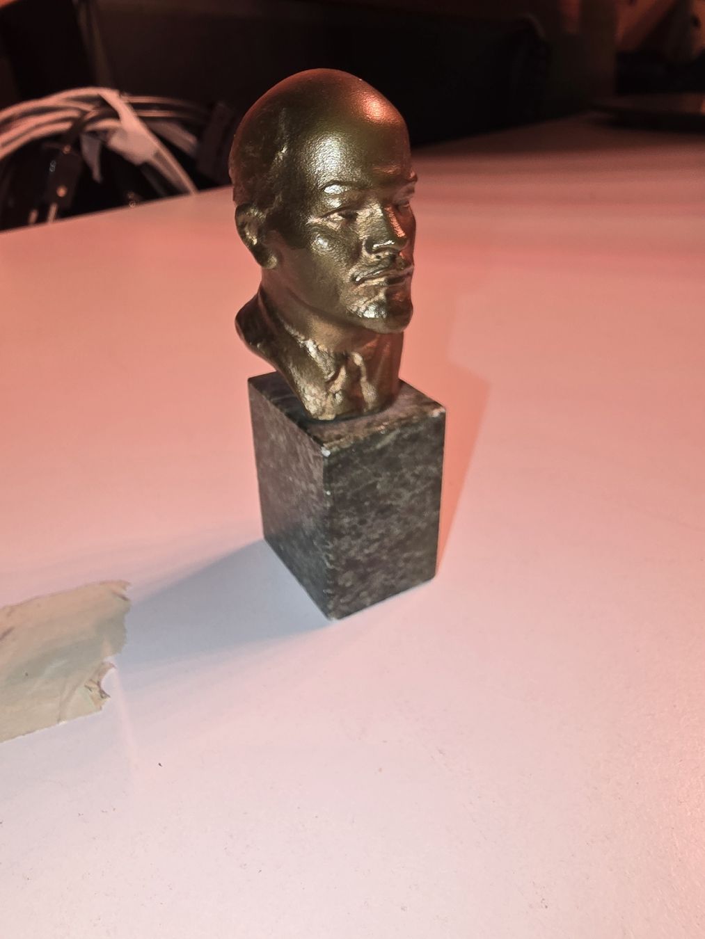 Statuette: Lenin Büste Bronze Granitsockel signiert – Usato da Wienacht-Tobel venduto da max_92rg